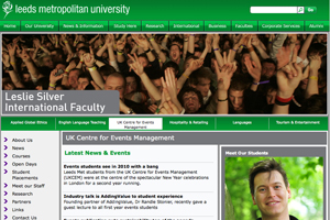 Leeds Metropolitan University's UK Centre for Events Management