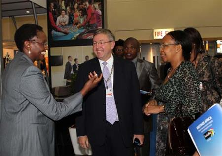 South Africa's National Convention Bureau was launched at Meetings Africa 2012 in February