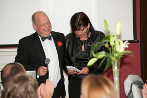 DRP's new events assistant Sally Heathcock with managing director Dale Parmenter