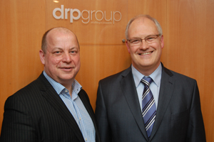 DRP Group MD Dale Parmenter with IOD event organiser Francis Christie