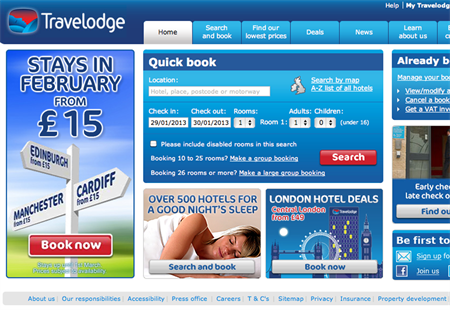 Travelodge plans £223m investment