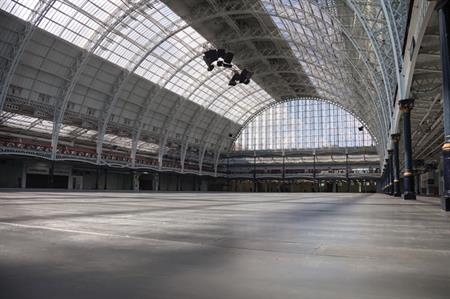 New-look brand incorporates Olympia's barrelled roof