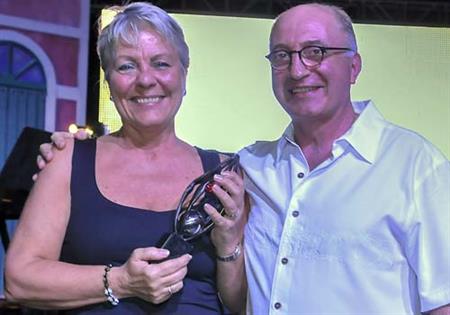 Visit Oslo's Anne Wallin Rødven and ICCA President Arnaldo Nardone