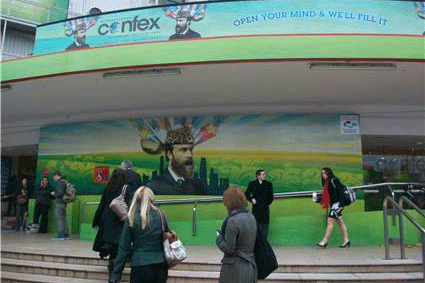 Pfizer and Bayer give positive Confex feedback, despite visitor dip