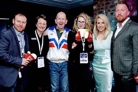 Eddie 'The Eagle' Edwards was guest of honour at Altitude London