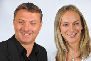 Fresh's Nick Porter and Julie Besbrode