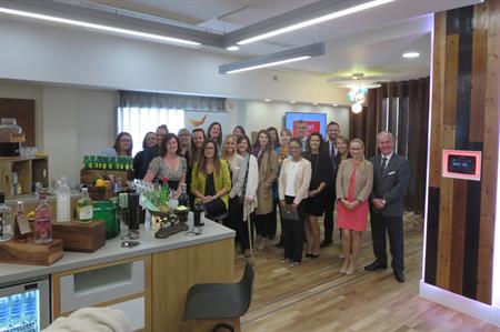 The BI Worldwide events team at the London Marriott Hotel Kensington