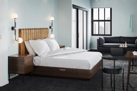 Bedroom in The Guild Hotel
