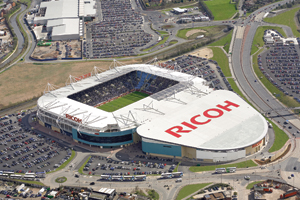 Ricoh Arena to undergo £3m development work in 2010