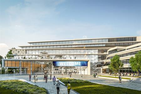 CCH – Congress Center Hamburg.