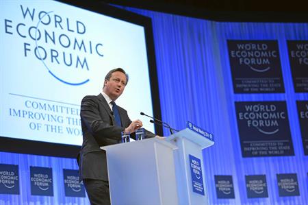 David Cameron at World Economic Forum, Davos 2014