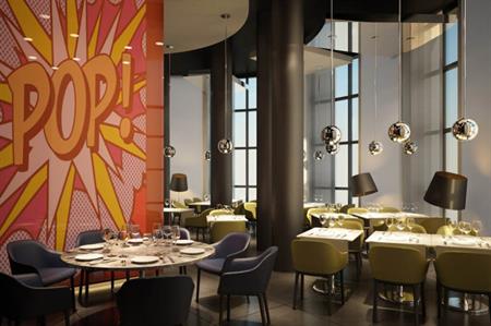 The Lichtenstein Restaurant at the new Dolina 960 hotel in Sochi