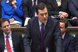Chancellor George Osborne announces Budget 2011