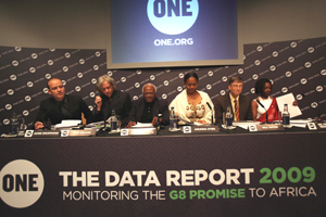 Bill Gates and Bob Geldof among One charity launch panellists