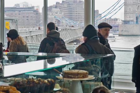 HMS Belfast opens cafe event space ahead of deck opening
