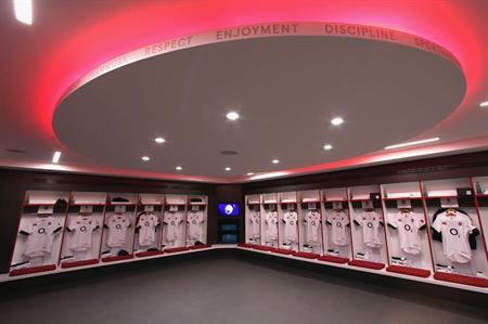 England changing room, Twickenham Stadium
