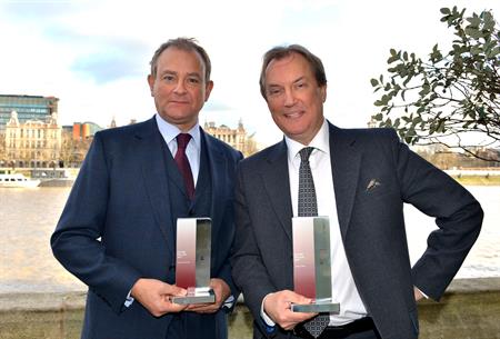 Hugh Bonneville and Julian Pullan