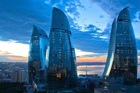 Fairmont Baku inside the Flame Towers