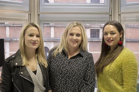 Leanne Ash, Caroline Duck and Laura Howell