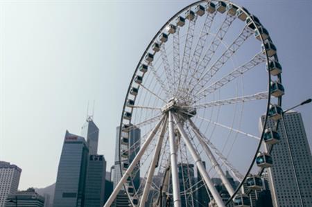 Hong Kong's Observation Wheel has opened