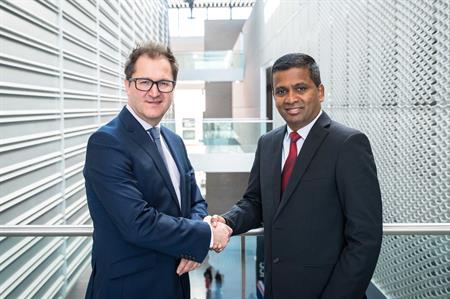 ICCA president James Rees and new CEO Senthil Gopinath