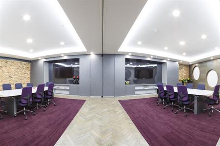 The ICC Capital Lounge Rooms consists of six executive boardrooms with a private entrance