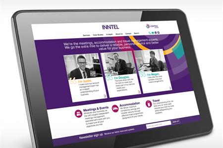 Inntel rebrand: refreshed logo and corporate image