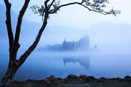 Kilchurn Castle - reflecting VisitScotland's spooky-themed London event (copyright Dollar Photo Club)
