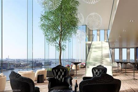 Artist impression of the Maritim Hotel Amsterdam