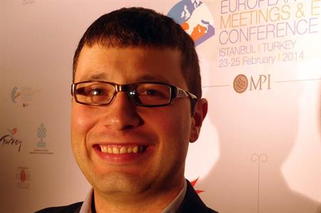 MPI UK & Ireland chapter president, Miguel Neves at EMEC 2014
