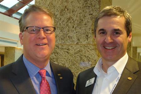 MPI's Paul Van Deventer and Pierre Fernandez