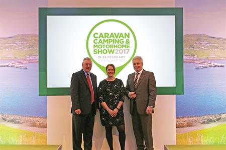 (Left to right) Anthony Trevelyan, Kathryn James and John Lally
