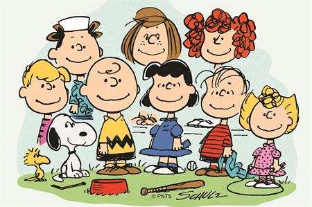 The cast of Peanuts © Peanuts
