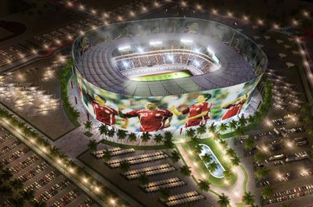 Qatar 2022 World Cup Al Rayyan stadium (artist's impression)