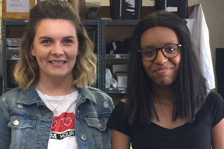 Molly Hindle and Anaïs Vernageau