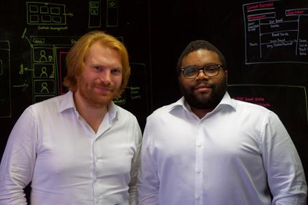 Ru Barfsfield, CEO, and Gavin Williams, chief technology officer at Fat Unicorn