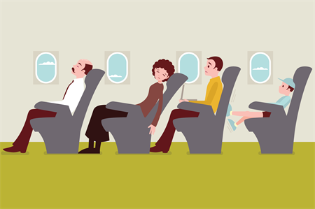 Surviving long-haul flights: relaxation, meditation and hydration