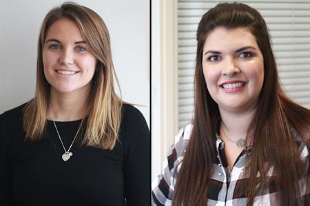 Megan Miller and Ruth Djoleto-Nattey