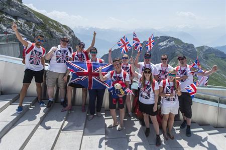 Team GB at the Switzerland Meeting Trophy 2015