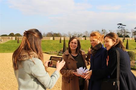 Tudor-themed teambuilding activity at Hampton Court Palace