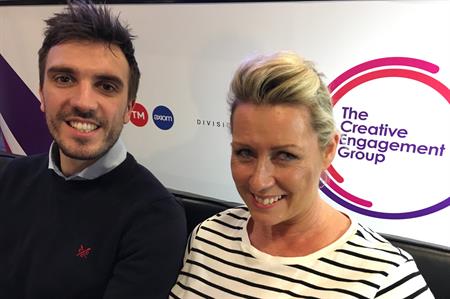 Luke Power and Clare Starck
