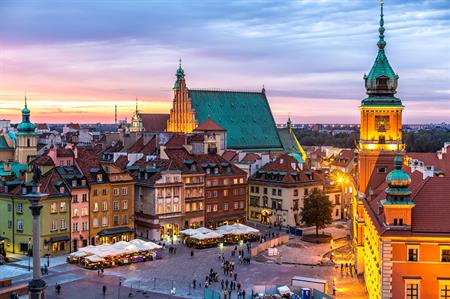 Warsaw's Old Town (Image credit: iStock)