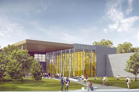 A CGI image of how the venue will look