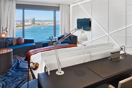 W Barcelona: room renovation unveiled
