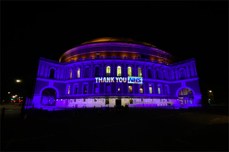 In pictures: Events industry joins nationwide NHS tribute