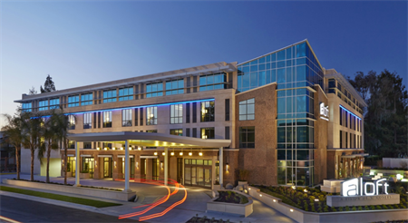 Aloft Cupertino will debut the smartphone key app as part of a trial