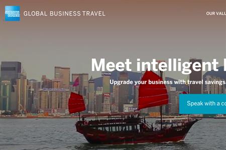 Amex GBT website