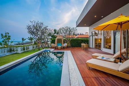 Poolside room
