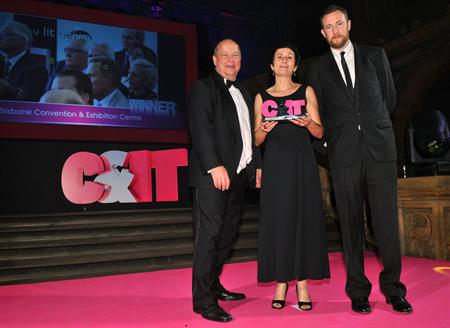 Last year's C&IT Awards winners on stage