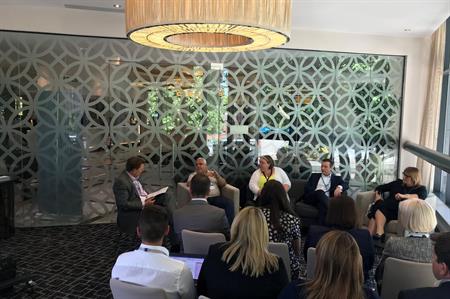 Capita hosts a panel Q&A on the future of business travel and strategic meetings. Credit: @CapTravelEvents
